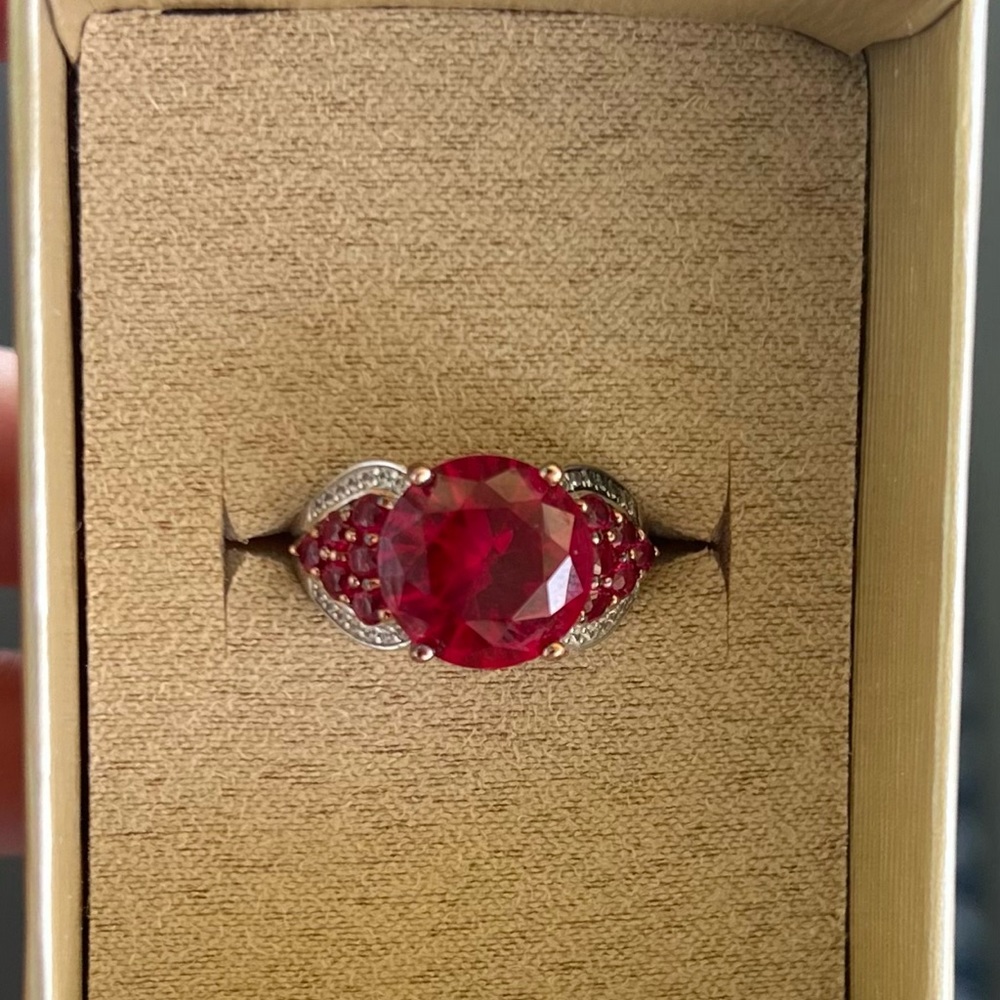JTV Ruby Ring Size 7